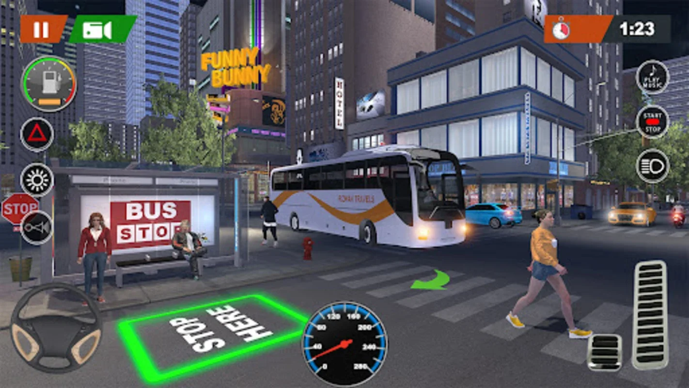 High School Bus Transport Game for Android - No Downloading Needed