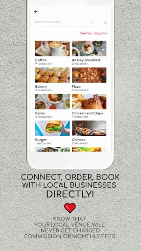 Order Local for Android: Free Online Ordering for Small Businesses