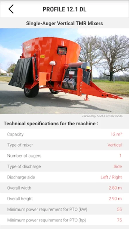 KUHN Click&Mix for Android: Optimize TMR Mixers