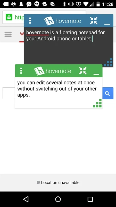 hovernote for Android - Seamless Multitasking App