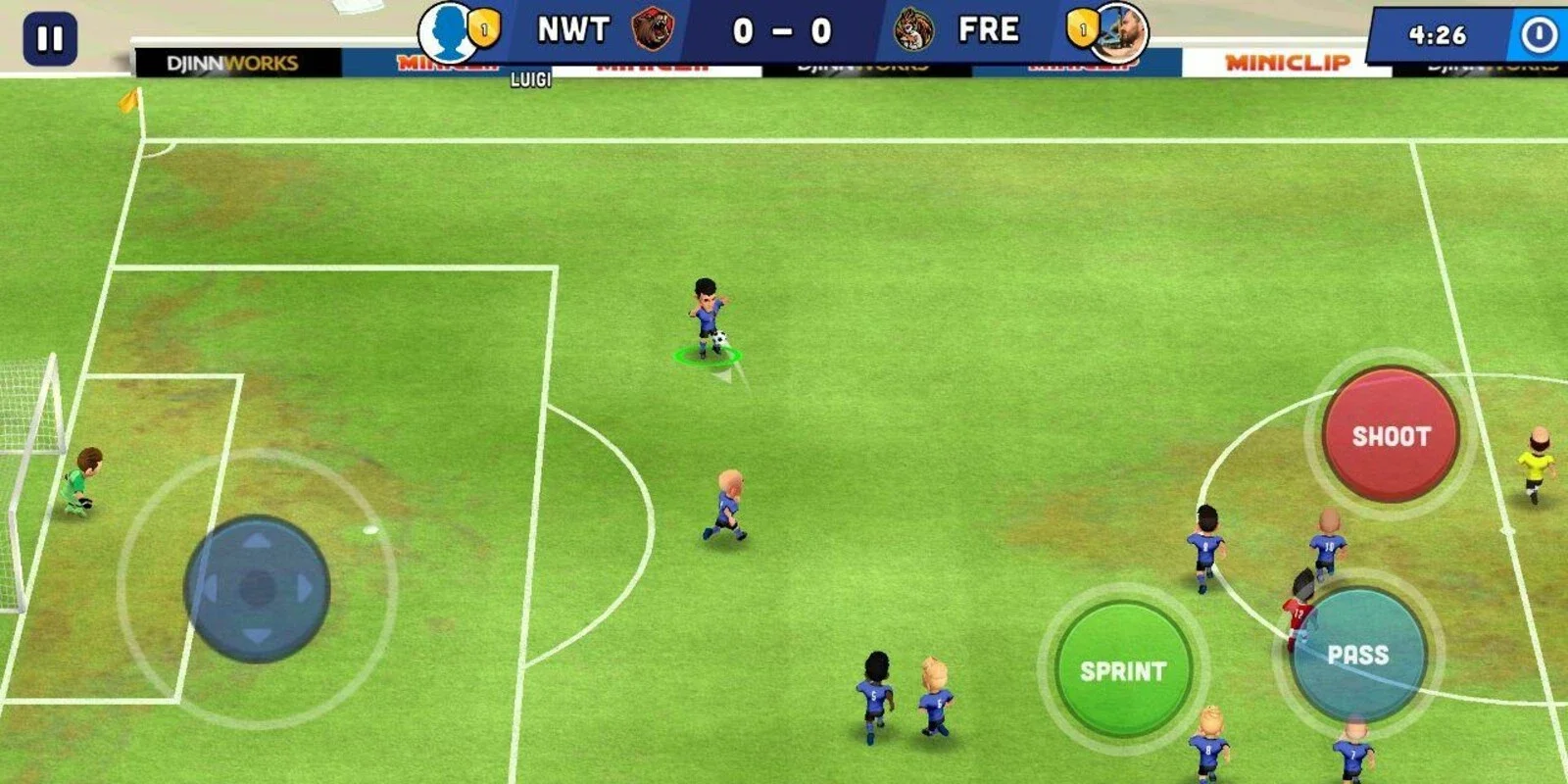 Mini Football for Android - Intense Soccer with Tiny Players