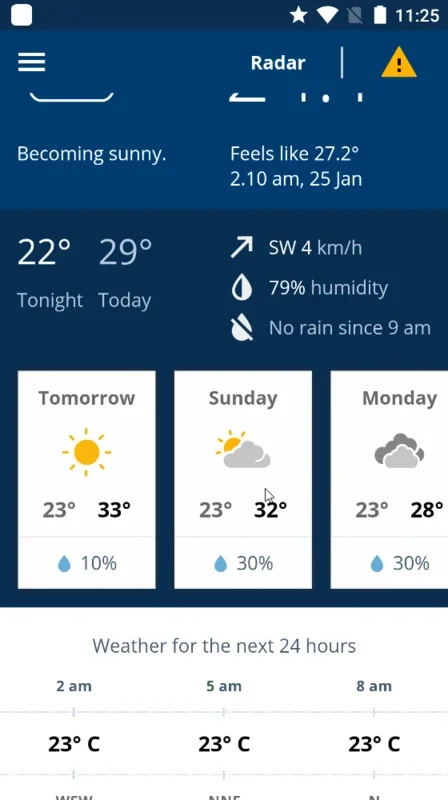 BOM Weather for Android: Accurate Australian Weather Forecasts