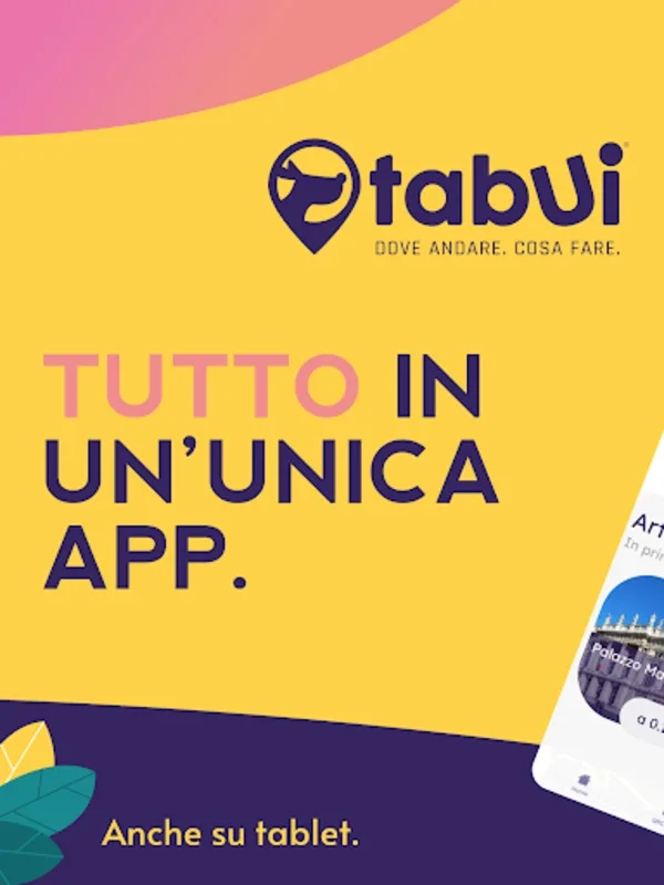 tabUi: Dove Andare. Cosa Fare. for Android - Explore Local Attractions