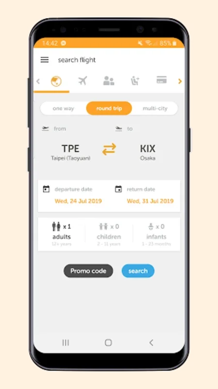 Tigerair Taiwan for Android - Affordable Flight Booking