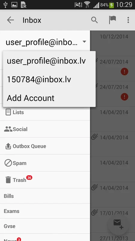 Inbox.lv for Android - Efficient Email Management