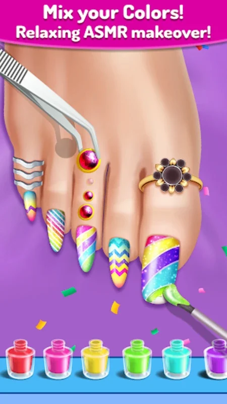 ASMR Salon: Foot Care Makeup for Android - Relaxing Podiatry