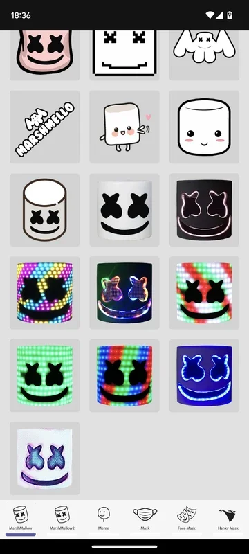 Marshmello Mask Photo Editor for Android - Add DJ's Mask to Photos