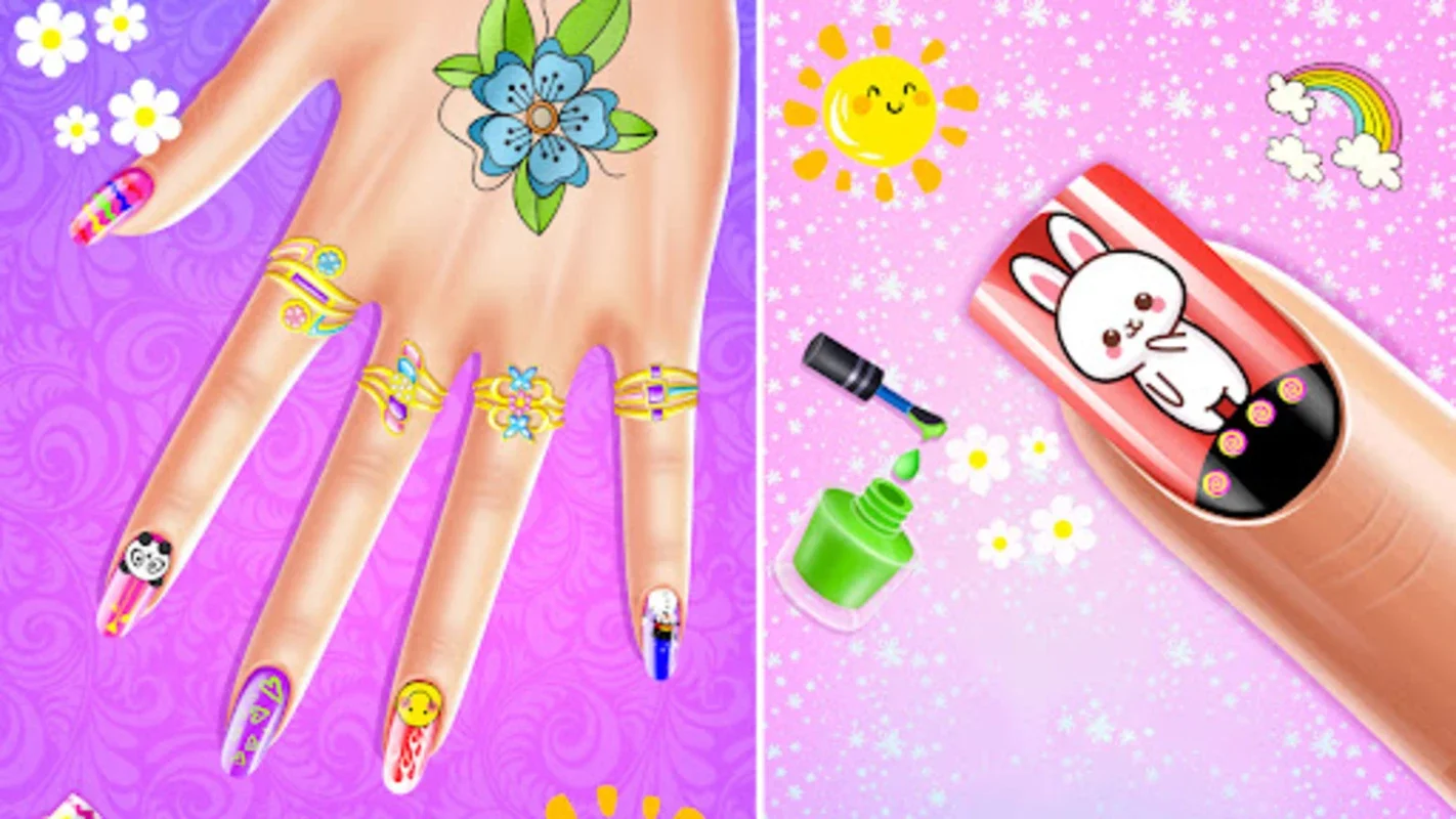 Nail polish game nail art for Android - Unleash Your Creativity