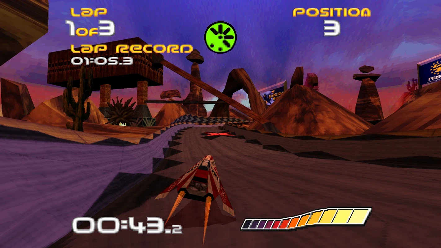 WipeOut Phantom Edition for Windows - Enhanced Racing Experience