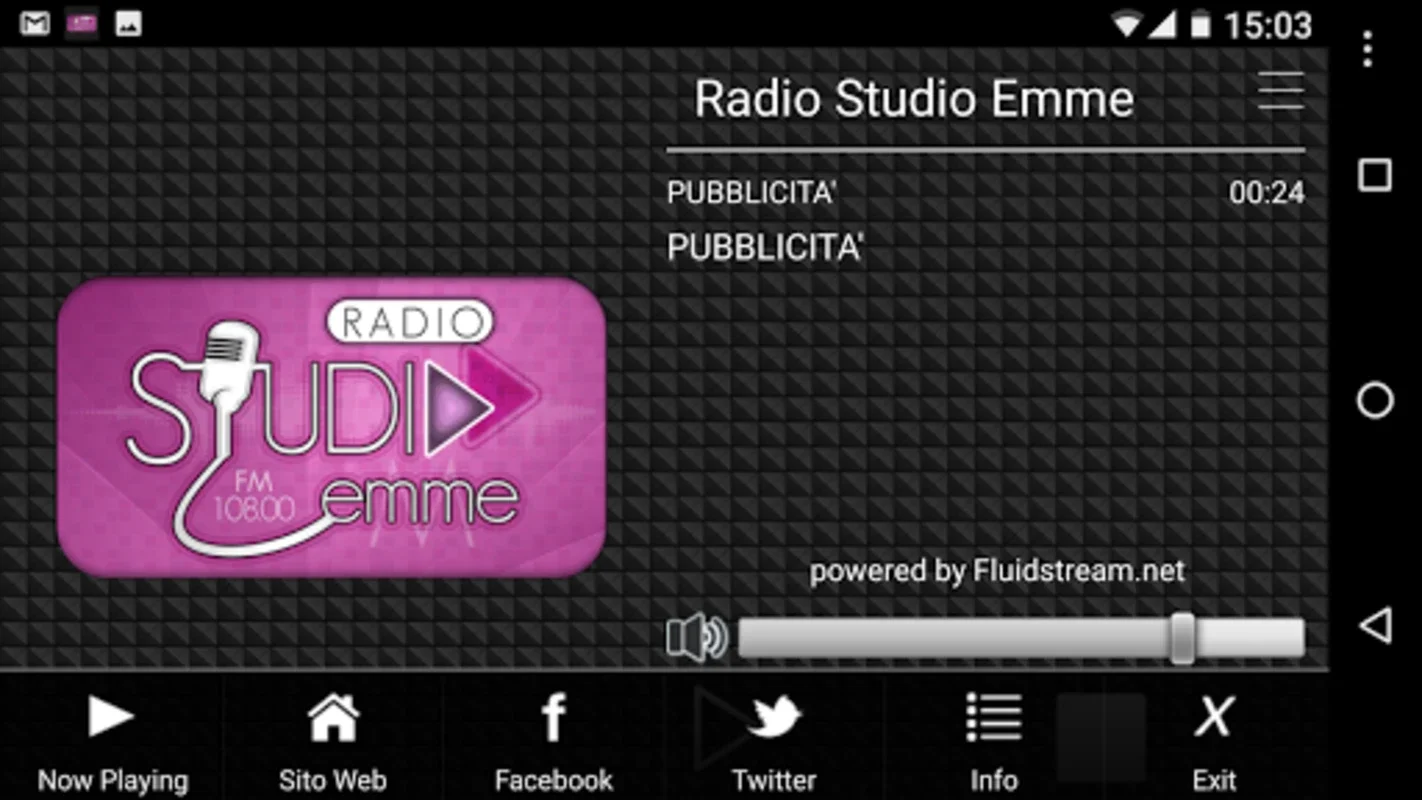 Radio Studio Emme for Android - Enjoy Italian Music & News