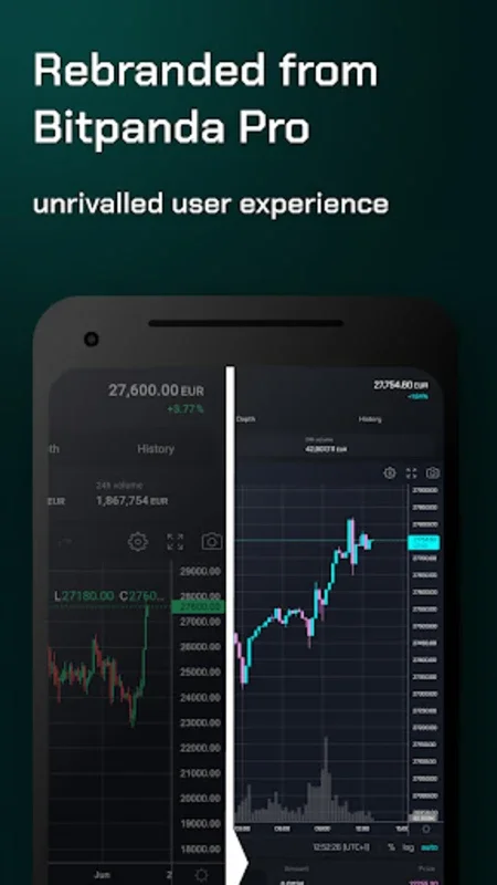 Bitpanda Pro for Android - Secure Crypto Trading Platform