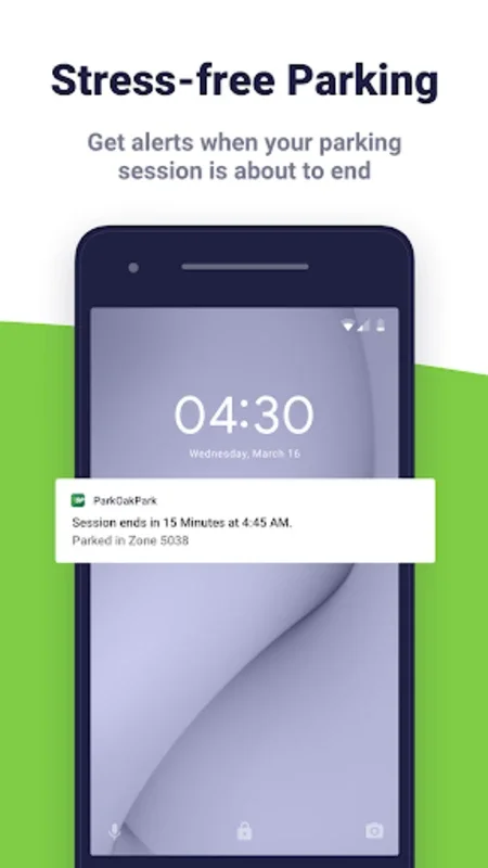 ParkOakPark for Android - Seamless Parking Solution