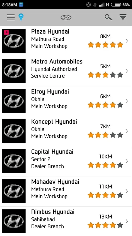 Hyundai Care for Android: Comprehensive Vehicle Care