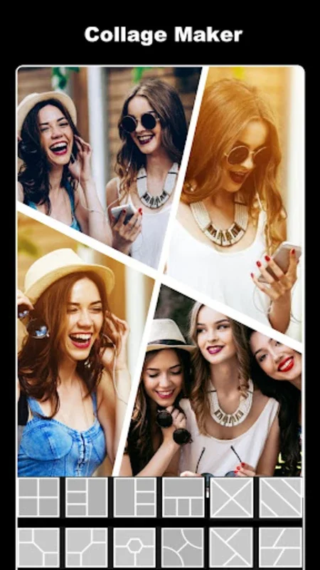 InstaShape for Android - Create Stunning Photo Collages