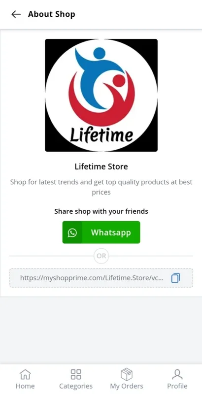 Lifetime Store for Android - A Diverse Shopping Experience