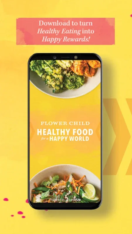 Flower Child for Android: Healthy Meals & Rewards