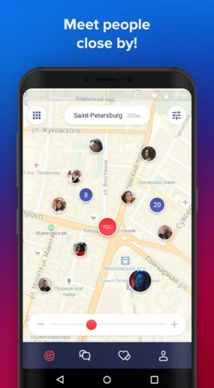 2Steps for Android - Connect with People Near You