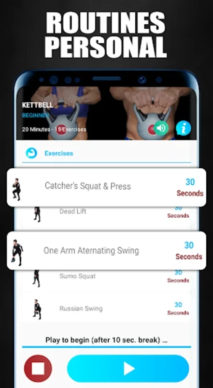 Leg Workouts For Men for Android - Ideal for Muscle Development