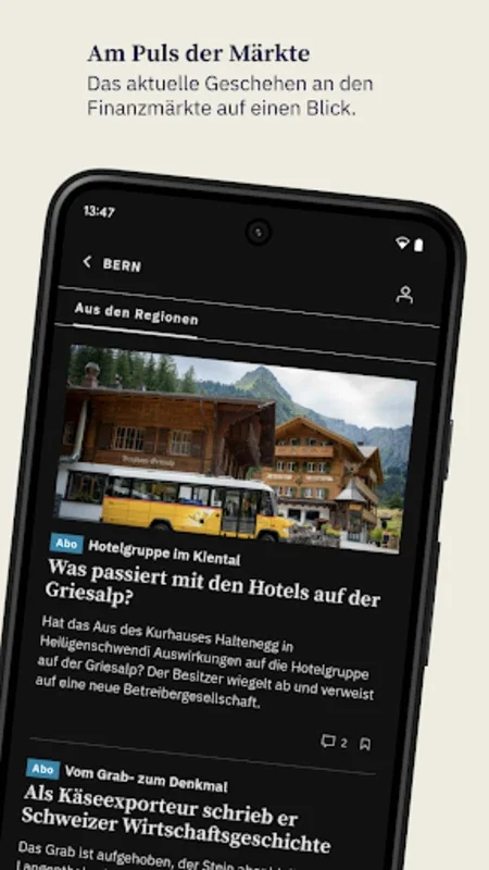 Der Bund Nachrichten for Android - Comprehensive Swiss News