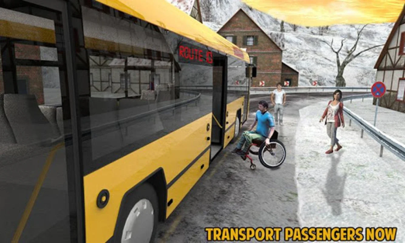 Proton Bus Simulator Rush: Snow Road for Android - Thrilling Drive