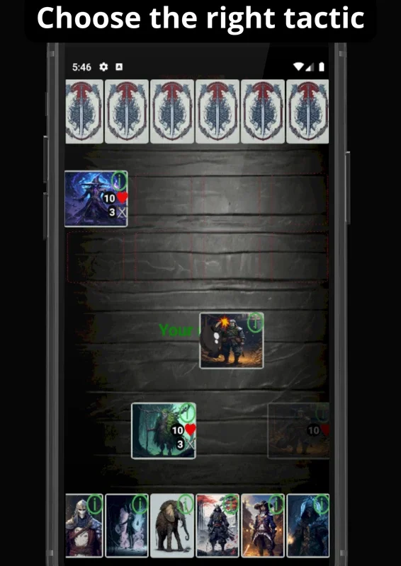 Card wars - CardWarsChaos for Android: Strategic Fantasy Card Game