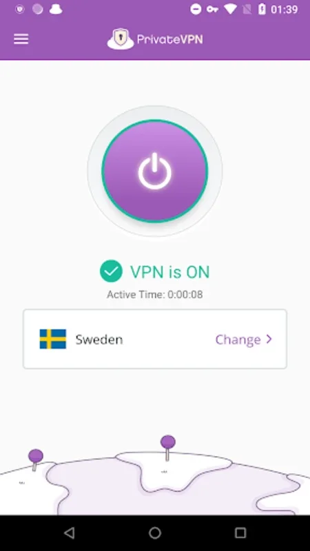 PrivateVPN for Android - Secure and Anonymous Browsing