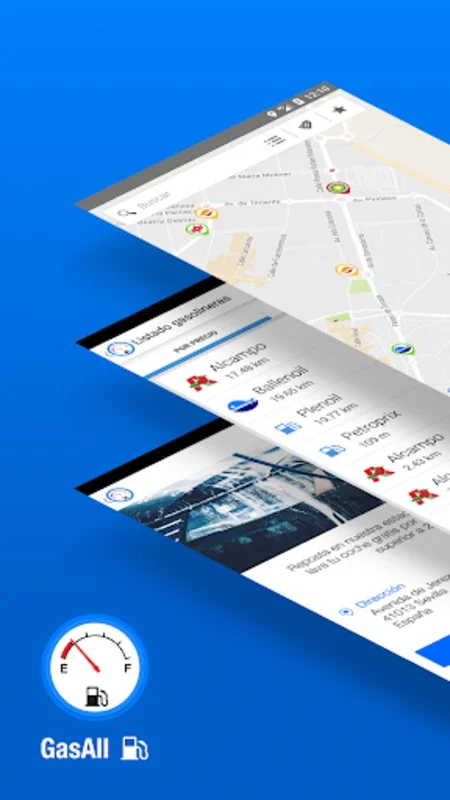 Gasall for Android: Find Cheapest Fuel in Spain