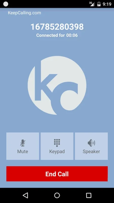 KeepCalling for Android - Affordable International Calling