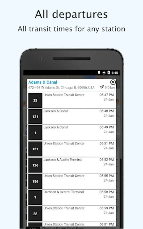 Chicago Transit: CTA RTA for Android - Seamless Transit Navigation