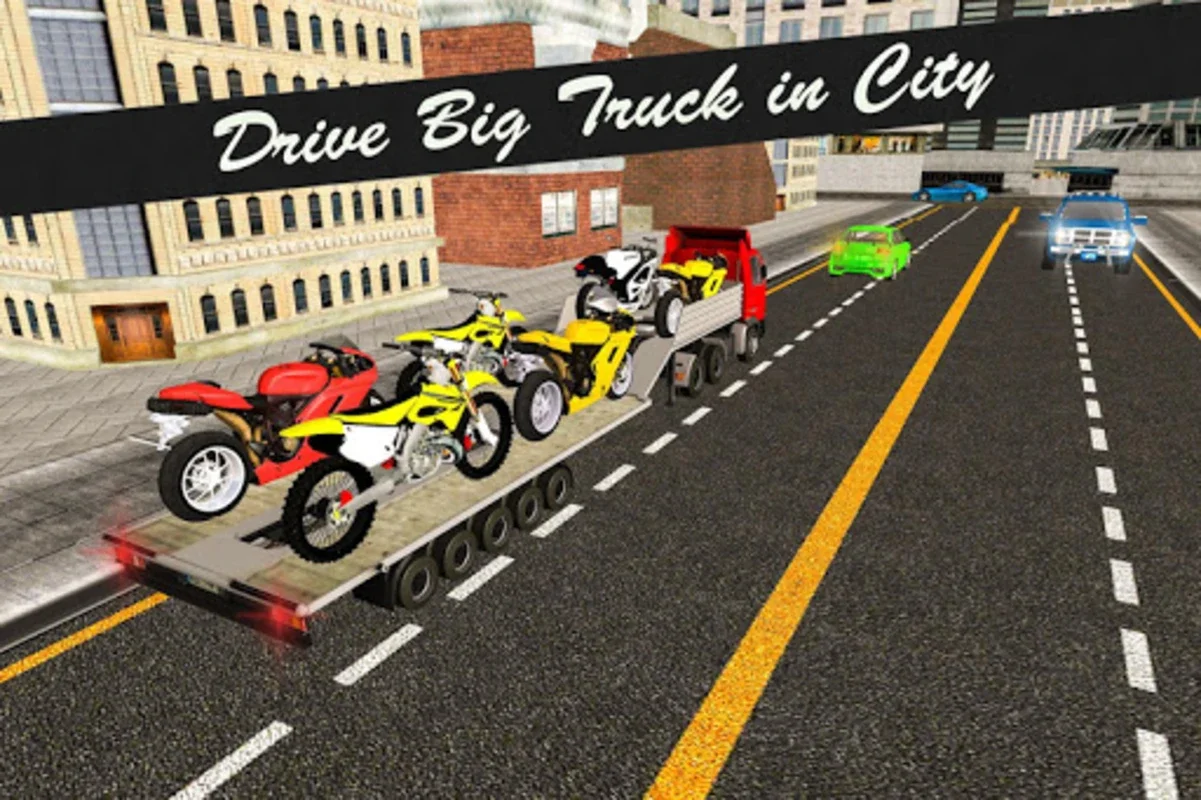 Bike Transport Truck 3D for Android - Challenging Simulation