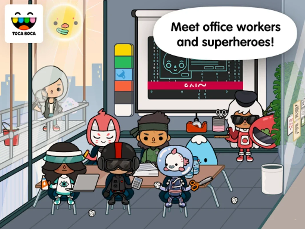 Toca Life: Office for Android - Engaging Virtual Experience