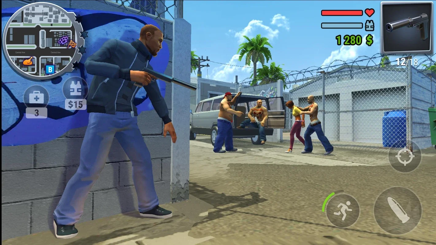 Gangs Town Story for Android - An Open-World Action Game