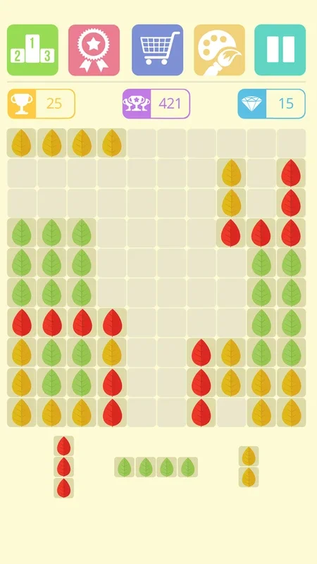 10x10 fill the grid! for Android - Play and Have Fun!