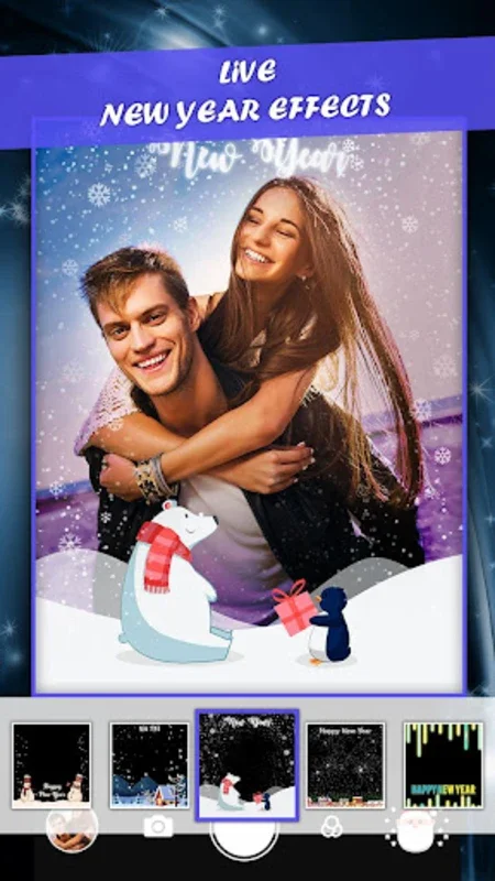 New Year Camera - Live Video a for Android: Capture Festive Moments