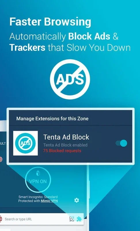 Tenta Browser for Android: Secure and Unrestricted Browsing