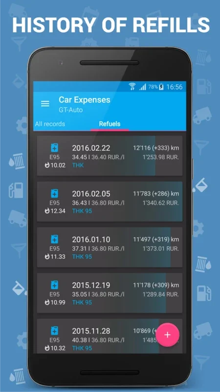 Car Expenses for Android: Manage Vehicle Costs