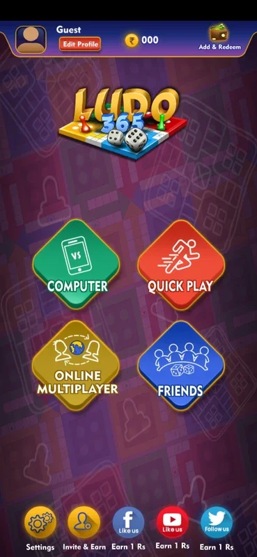 Ludo365 for Android: Engaging Gameplay Awaits