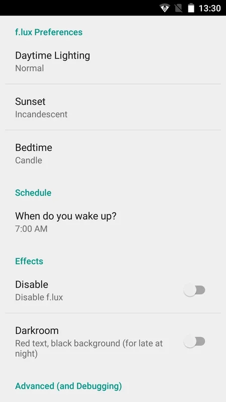 f.lux for Android: Reduce Blue Light for Better Sleep and Eye Health