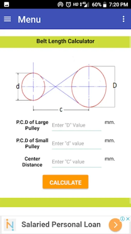 Belt Length Calculator for Android: Accurate Measurements