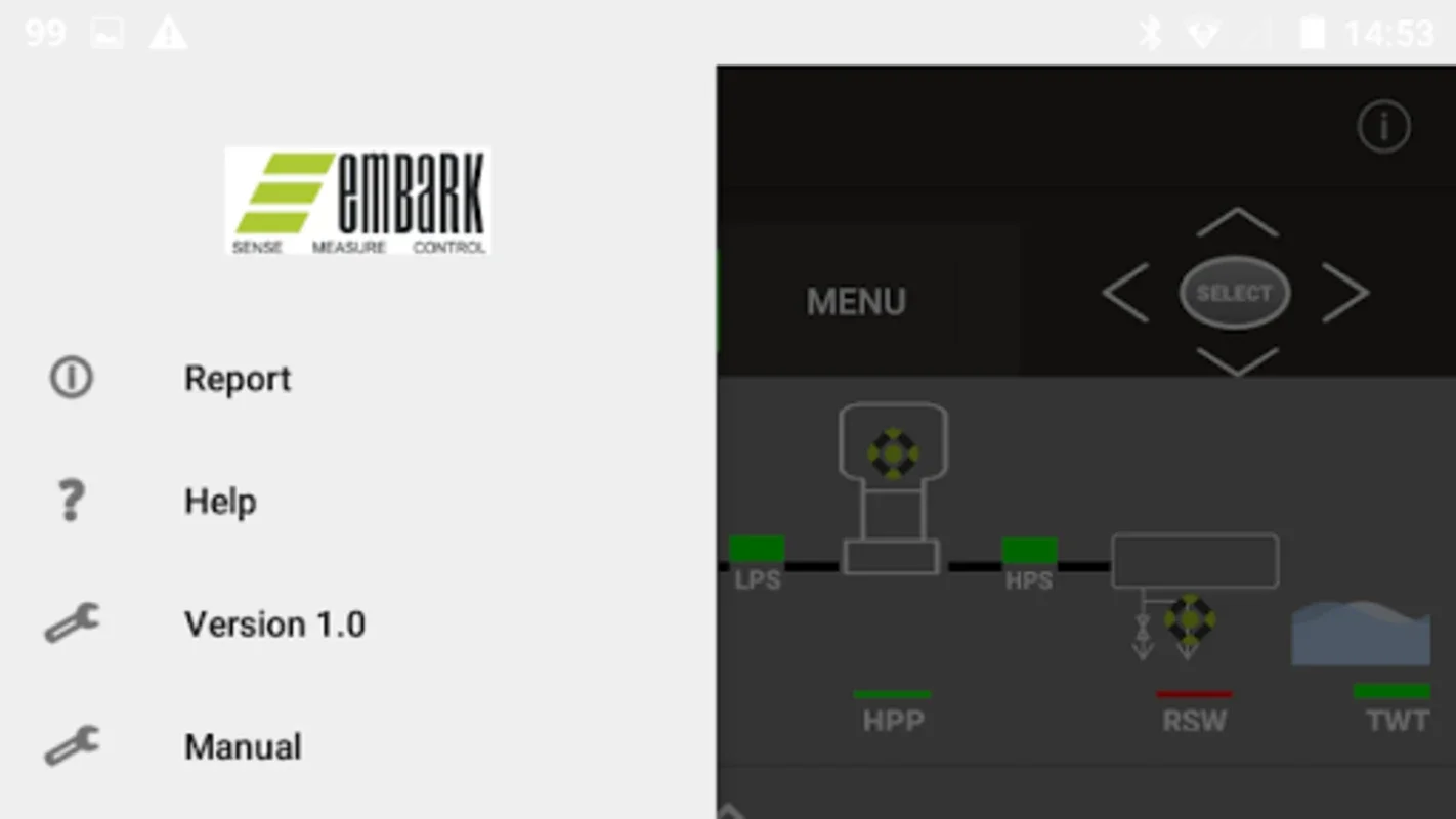 Embark Bluetooth Astero NXT for Android: Remote RO Plant Control