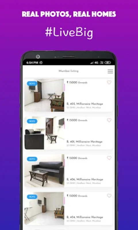 GetSetHome for Android - Find Furnished Coliving Spaces