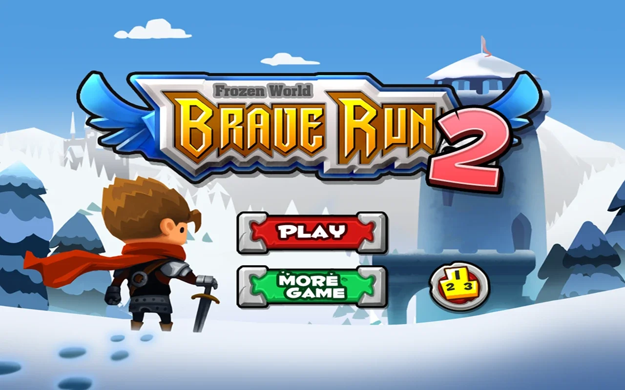 Brave Run 2: Frozen World for Android - Thrilling Adventure