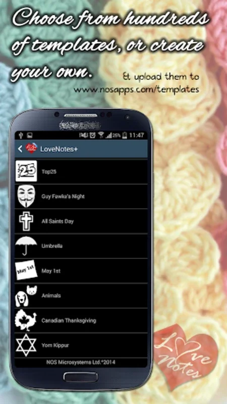 LoveNotes for Android: Secure and Creative Messaging