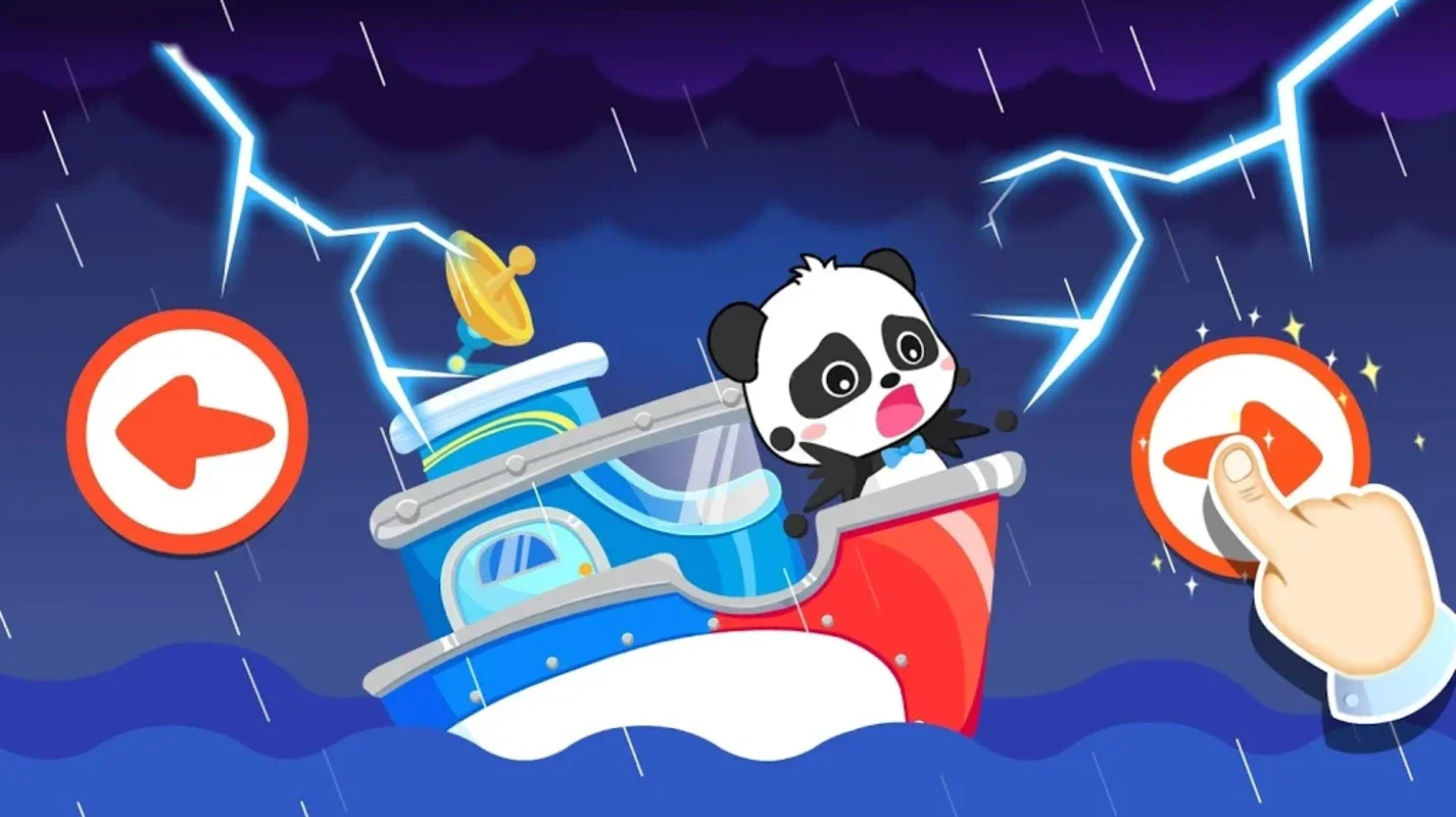 Little Panda Captain for Android - Navigate the Ocean with Fun Minigames