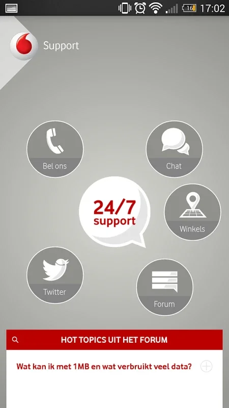 My Vodafone for Android - Manage Your Mobile Services Easily