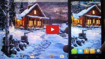 Winter Holiday Live Wallpaper for Android - Immerse in Festive Magic