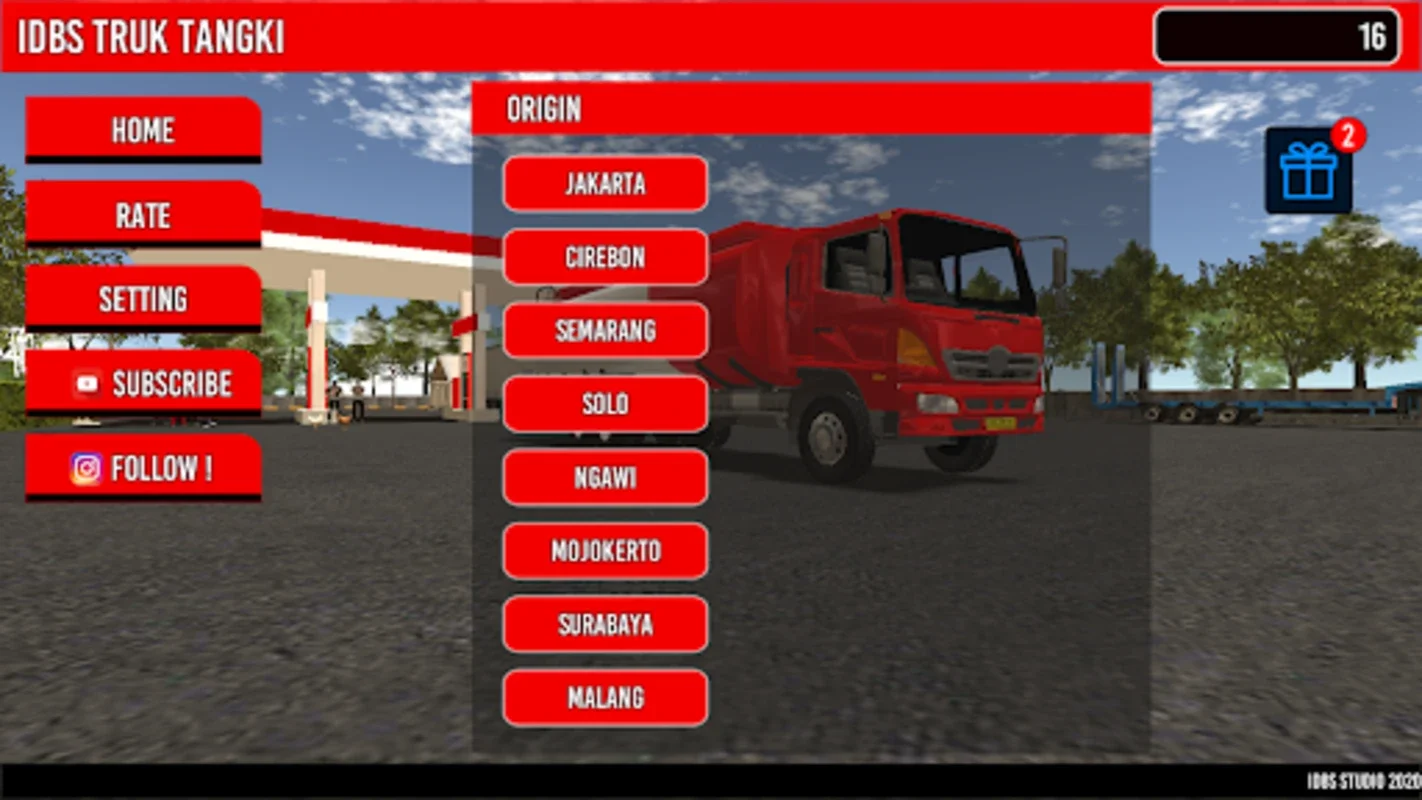 IDBS Truk Tangki for Android - Thrilling Truck Sim