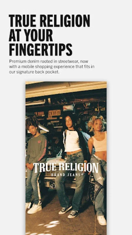 True Religion for Android - Shop Premium Denim & Streetwear