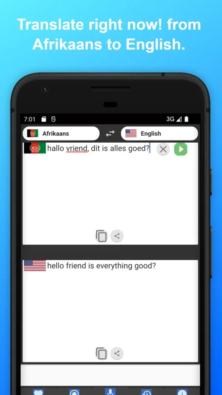 English to Afrikaans Translator for Android: Effortless Language Switch