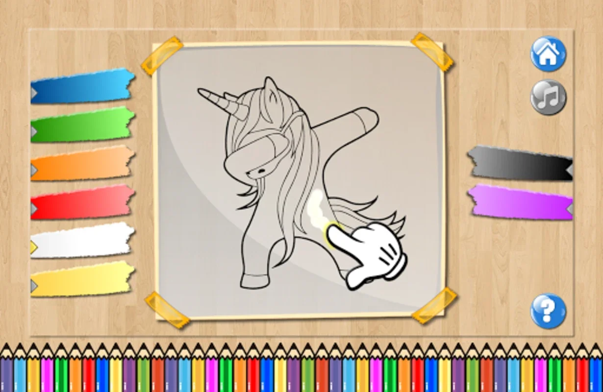 Pony Coloring Book for Android - Immersive Coloring Experience